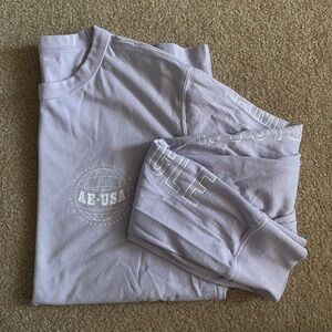 American Eagle Lavender Top